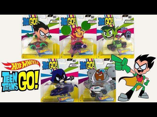 Unboxing Hot Wheels Teen Titans Go Character Car Series!