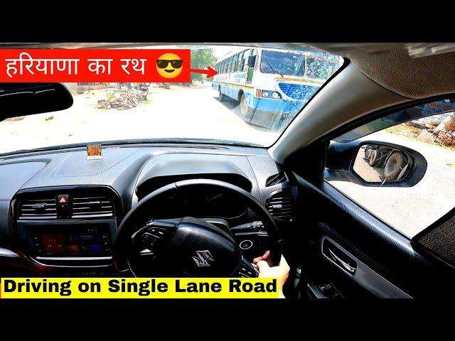 Part-2 | Driving Vlog on Single & Two-Way Road | Pankaj Soni