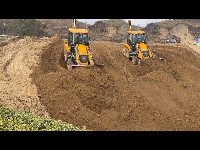 Making Mountain Residential Area-Filling Mountain Valley Ditch