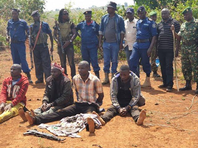 Majambazi sugu wakamatwa na polisi kwenye mpaka wa Burundi na Tanzania