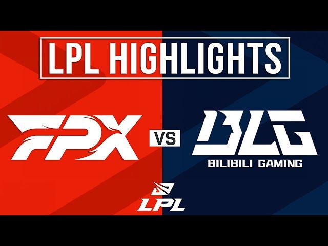 FPX vs BLG Highlights ALL GAMES | LPL 2024 Summer | FunPlus Phoenix vs Bilibili Gaming