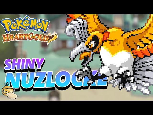 LIVE! Shiny Starter NUZLOCKE | Pokemon HeartGold #shorts