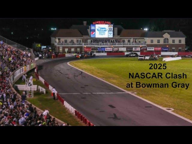 2025 NASCAR Clash at Bowman Gray Stadium Live Commentary