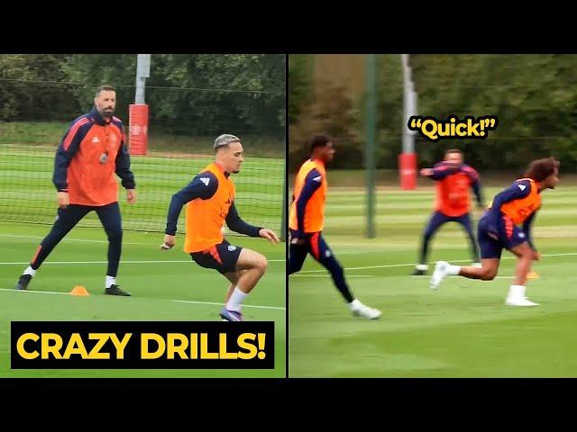 Van Nistelrooy pushing Antony, Zirkzee, Sancho, Rashford in final training ahead Man City