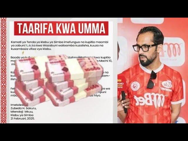 #live MO DEWJI AMPA MAKAVU RAIS, NI MZEMBE TUNAPOTEZA HELA,TFF ACHA UTANI FANYENI KAZI