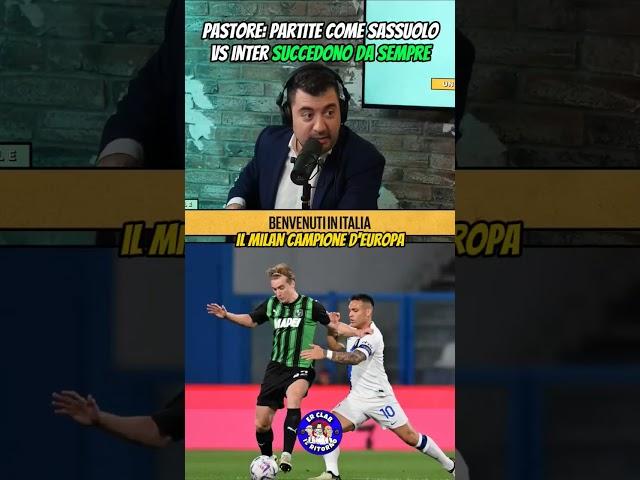 Pastore e la sconfitta dell'Inter a Sassuolo