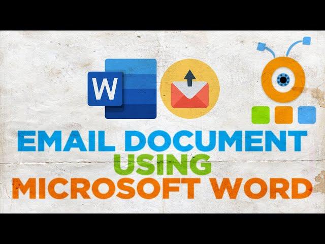 How to Email your Document Using Microsoft Word