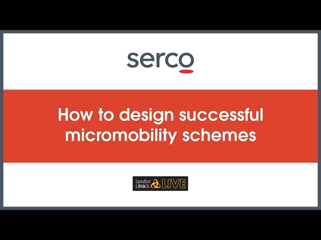 How to design successful micromobility schemes