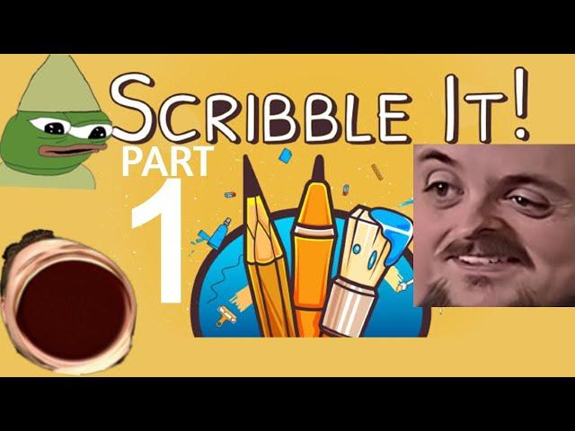 Forsen Plays Scribble It With Streamsnipers - Part 1 (With Chat)