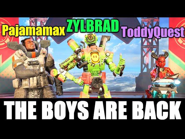 ToddyQuest & Pajamamax Return to Apex Legends