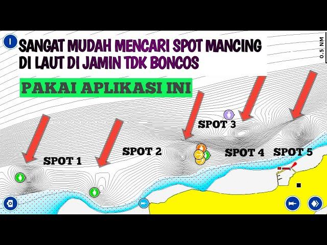 cara terbaik mencari spot mancing ikan di laut || spot mancing jigging mancing dasaran mancing rawai