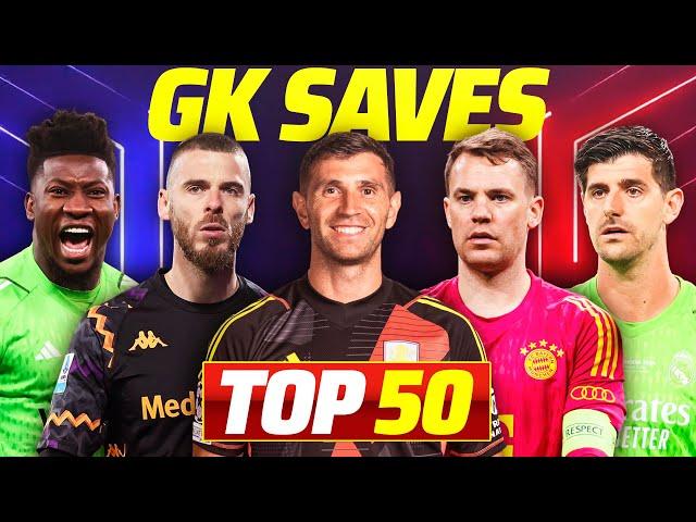 50 Best Goalkeeper Saves Of The Year 2024