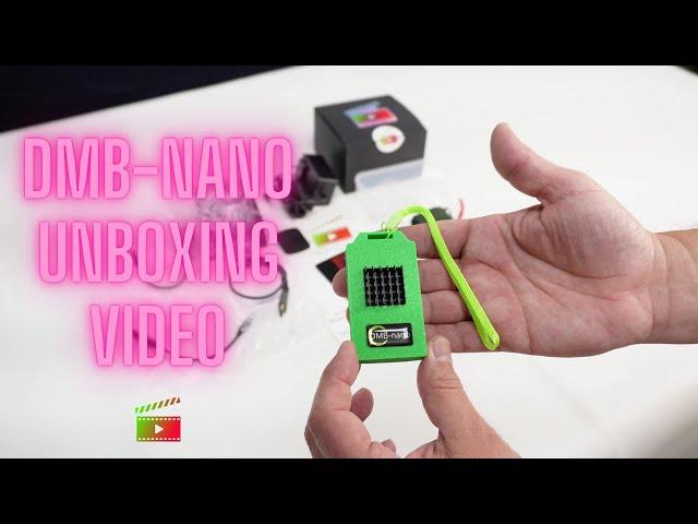 DMB-nano unboxing video. Super small movie poster app player