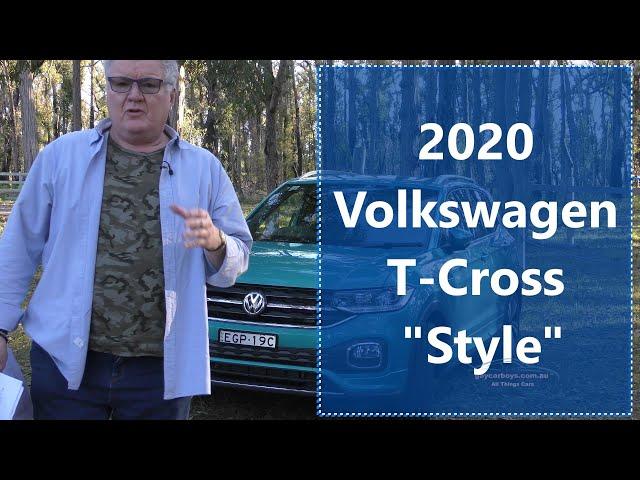 2020 VW T Cross "Style" SUV FULL REVIEW gaycarboys