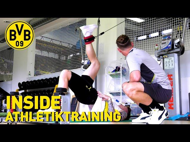 Inside Athletic Training with Reus, Dahoud & Co.!