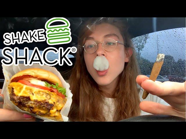 blunt hotbox + first time trying Shake Shack