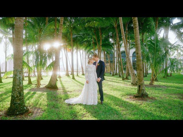 Holiday Wedding at the Flagler Museum in Palm Beach, FL