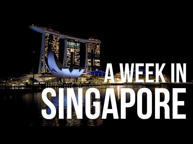 One Week in Singapore | Gardens by the Bay | Hawker Food Centres