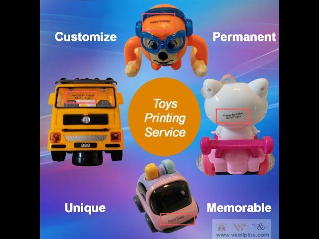 Add on Service - Children toys Customize Printing Service