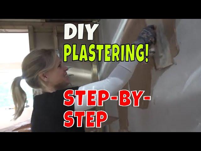  DIY Plastering Adventure: My First Attempt and Beginner's Guide! 