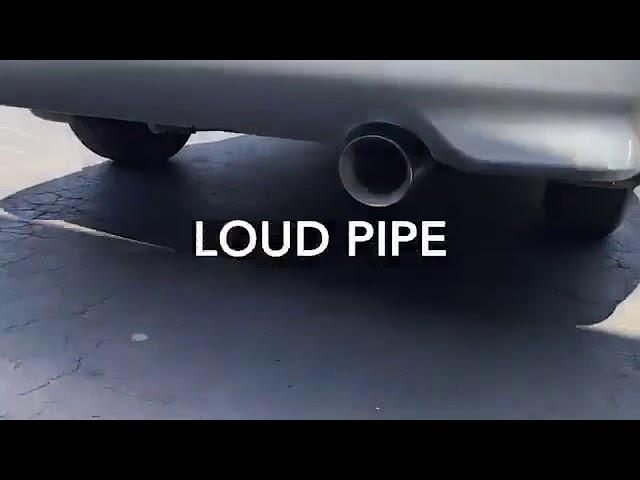 Honda Civic  Rear Muffler Delete Pure Exhaust Sound