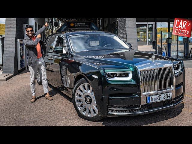 NEW Rolls-Royce Phantom vs CARWASH | REALLY BAD? by @Carvlogger