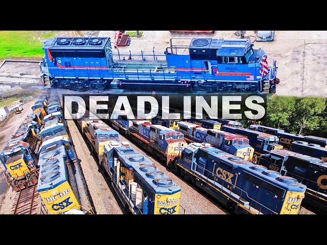 Train DEAD LINES & Locomotive Restoration