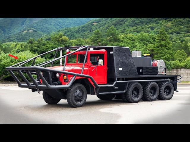 This ADVANCED Heavy Duty Truck Has a Special Purpose… ▶ The Biggest Fire Truck in the World