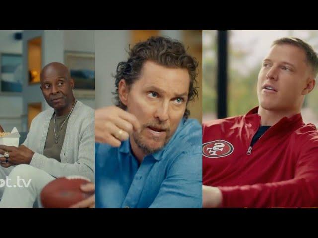 Uber Eats Commercial 2024 Matthew McConaughey, Christian McCaffrey, Jerry Rice Ad Review