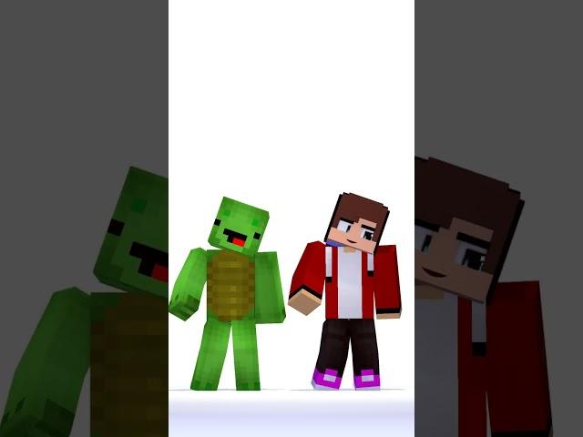 DEYANG GATAL GATAL SA JJ AND MIKEY #memes #shorts #minecraftanimation