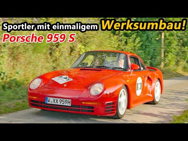 Porsche 959 S: Eine krasse Geschichte - das Auto musste Porsche komplett umbauen! | Garagengold