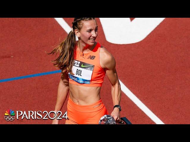 Femke Bol remains class of 400m hurdles field; Shamier Little runner-up | Prefontaine Classic