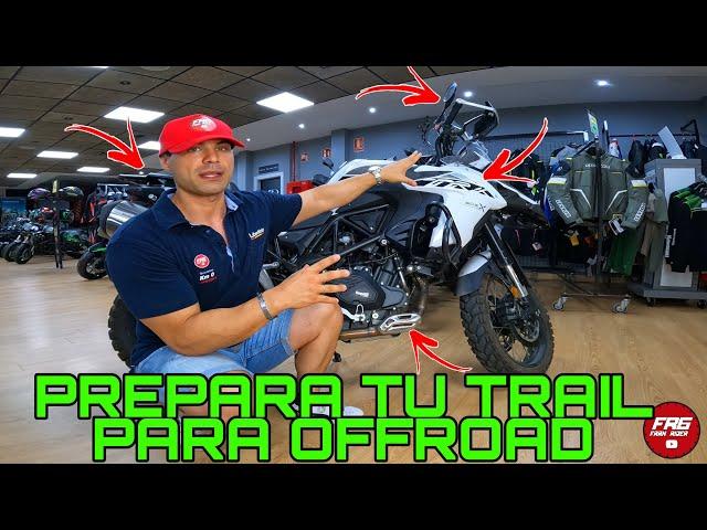 COMO PREPARA TU MOTO TRAIL PARA OFFROAD / PREPARACION MAXITRAIL OFFROAD / TRAVEL OFFROAD