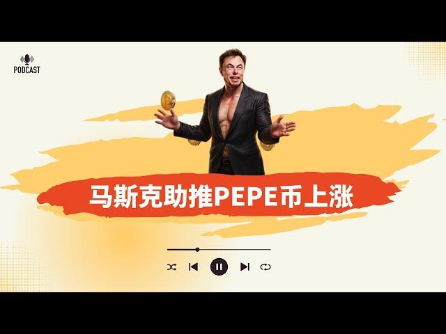 马斯克助推PEPE币上涨，狗狗币何去何从？比特币有望迎来短期上涨！山寨币整体趋于回落！