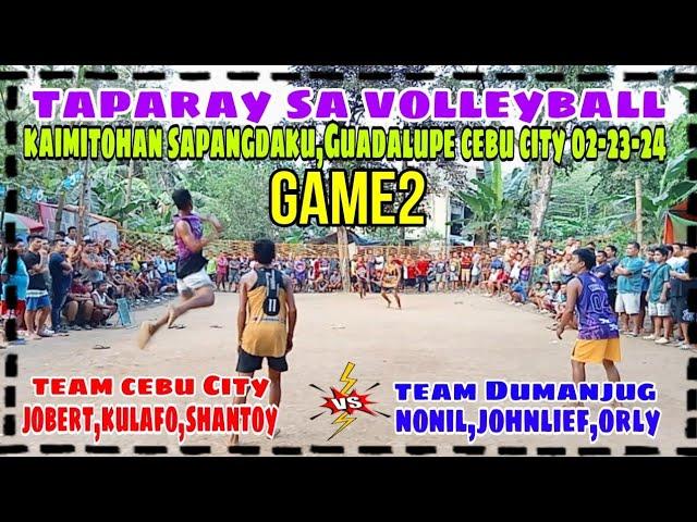 Game2:Taparay sa Kaimitohan Sapangdaku .Team Jobert,Kulafo,Shantoy Vs. Team Nonil,Johnlief,Orly.