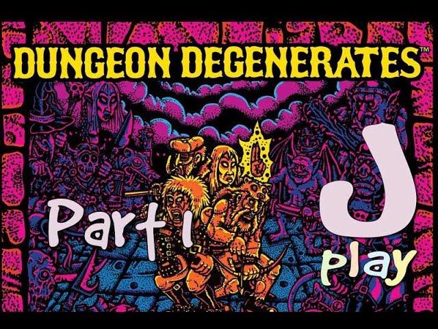 jPlay plays Dungeon Degenerates: Hand of Doom - Part 1