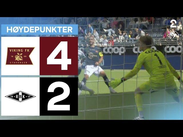 Viking 4 - 2 Rosenborg - Høydepunkter