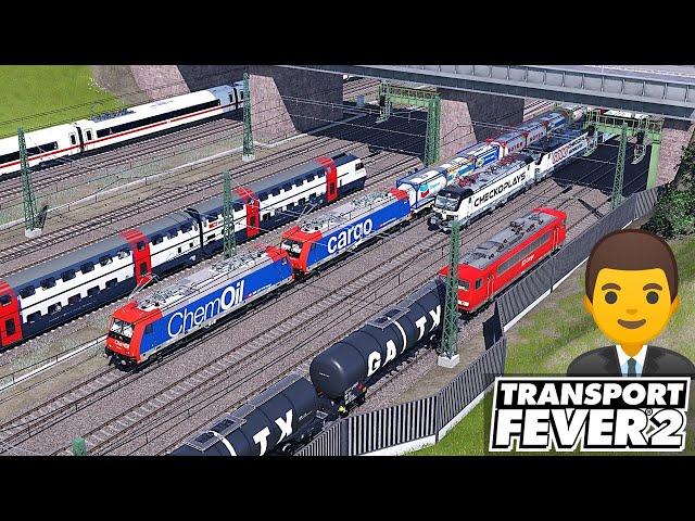 Transport Fever 2 | S7 F60 |  laaange Mitfahrt Öl-Linie  | Lets Play | deutsch