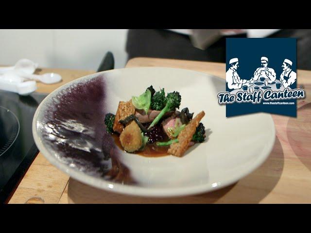 Michelin star chef Adam Stokes creates hare with red cabbage