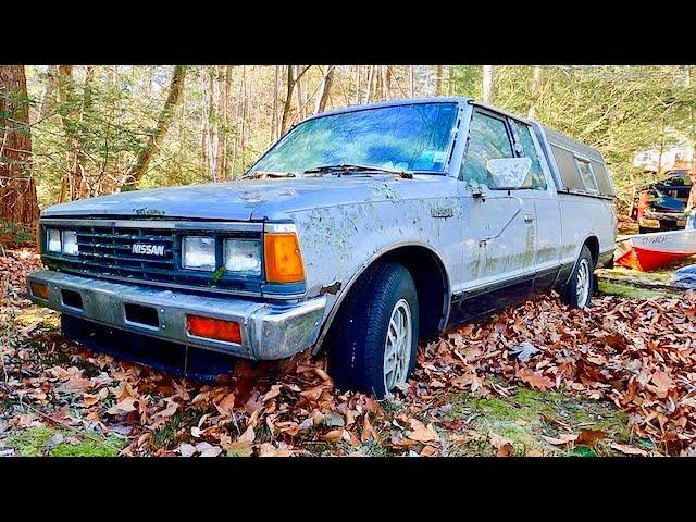 FIRST DRIVE Forgotten Nissan 720 ST - Datsun truck found rescued & revived!