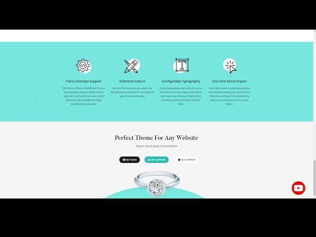 DiCi - Jewelry Shop WordPress Theme jewellery woocommerce Yui