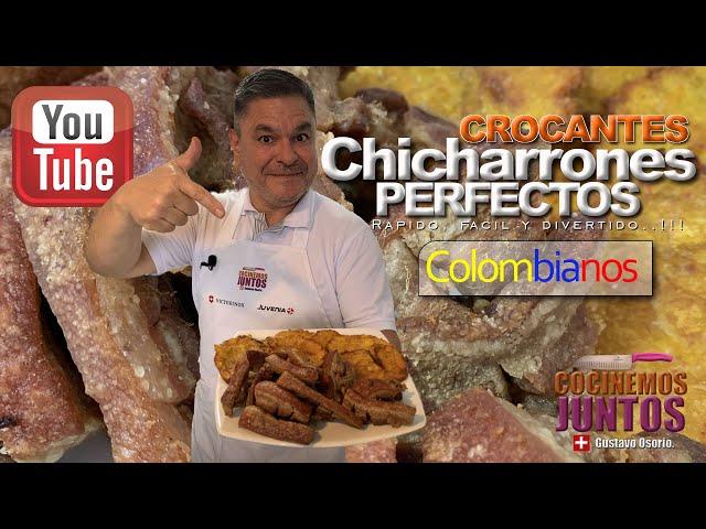 Como hacer "CHICHARRONES PERFECTOS" | facilmente