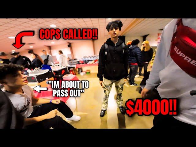 14 Year Old Gets Scammed For $4,000 | COPS CALLED | Sneaker Event GONE WRONG