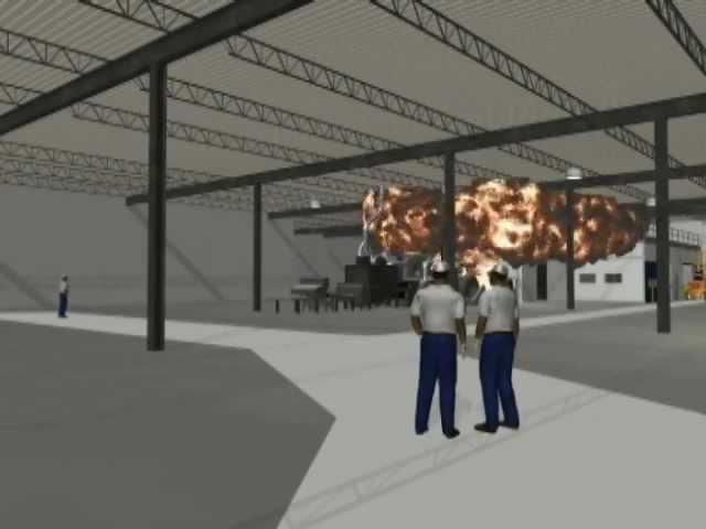 3D Animation Factory Dust Explosion