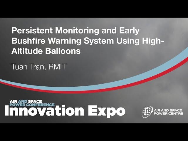 Persistent Monitoring and Early Bushfire Warning Systems - Anh Tuan Tran