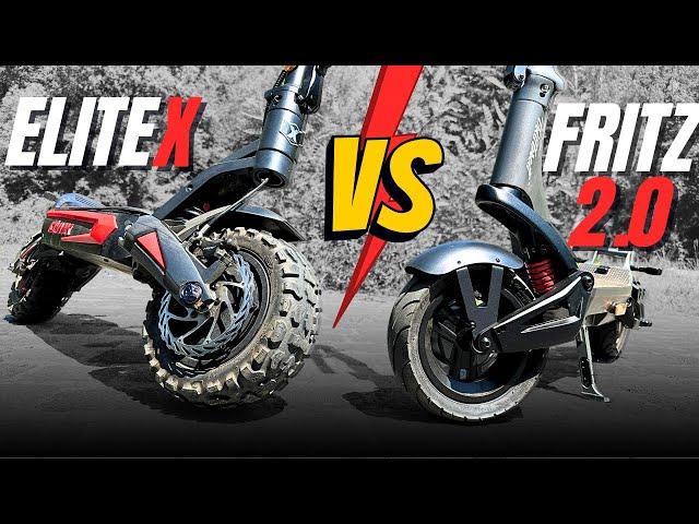 ️DAS DUELL! IOHawk EliteX vs. Trittbrett Fritz 2.0  THE WINNER IS? #escooter #iohawk #trittbrett