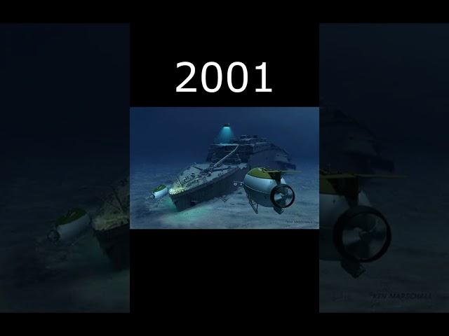 Titanic Wreck Evolution