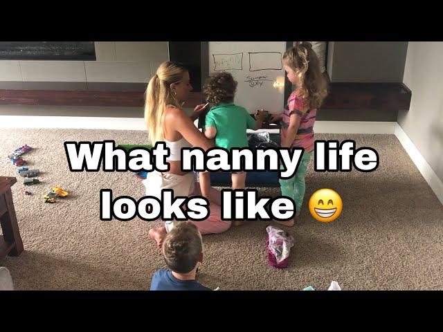 Vlog: day in the life of a full time nanny to 4...going back to work after quarantine!