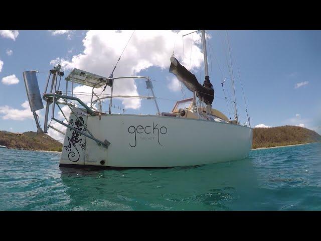 Join Me on a Tour of my 27' Sloop That I'm Solo Sailing Around the World!
