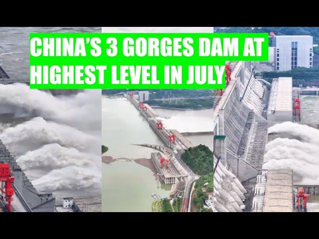 CHINA’S 3 GORGES DAM AT HIGH ALERT LEVEL!